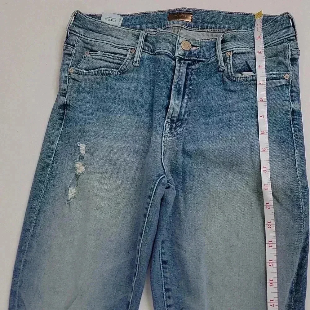 Mother Rascal Ankle Snippet Chew push the envelope Jeans 29